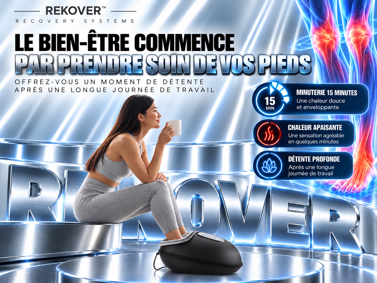 Heated shiatsu foot massager