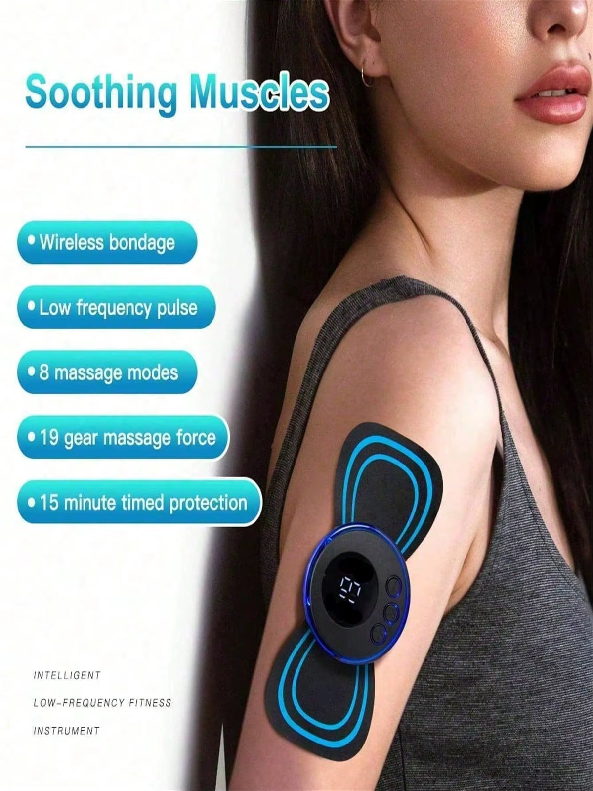 Patch de massage électrique Rekover, vue 2