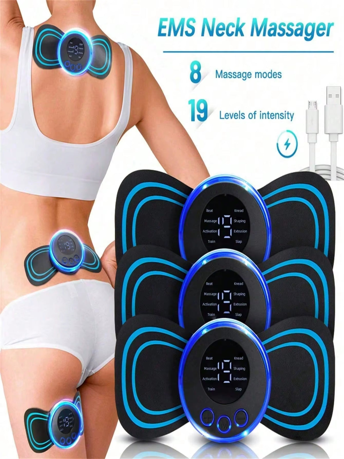 Patch de massage électrique Rekover