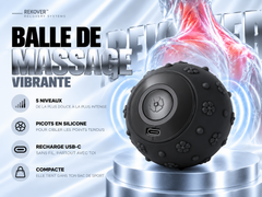 Balle de massage vibrante