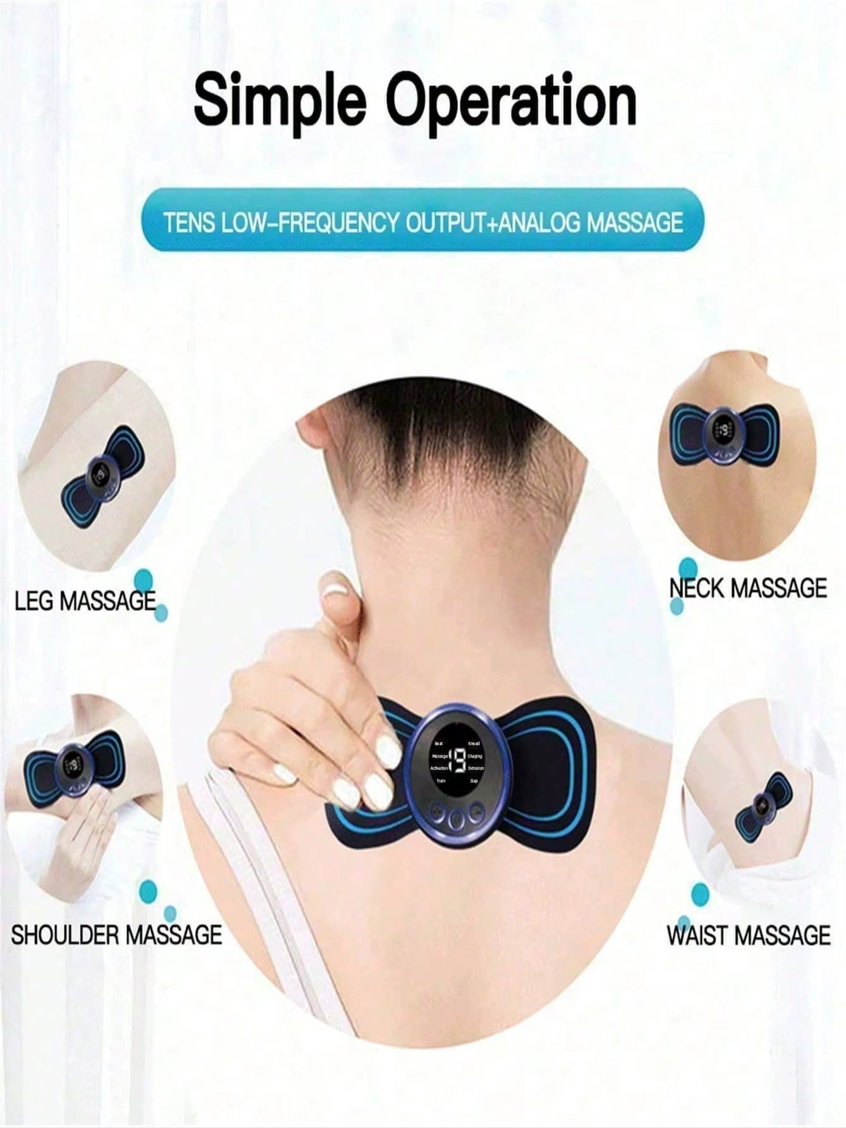 Patch de massage électrique Rekover, vue 4