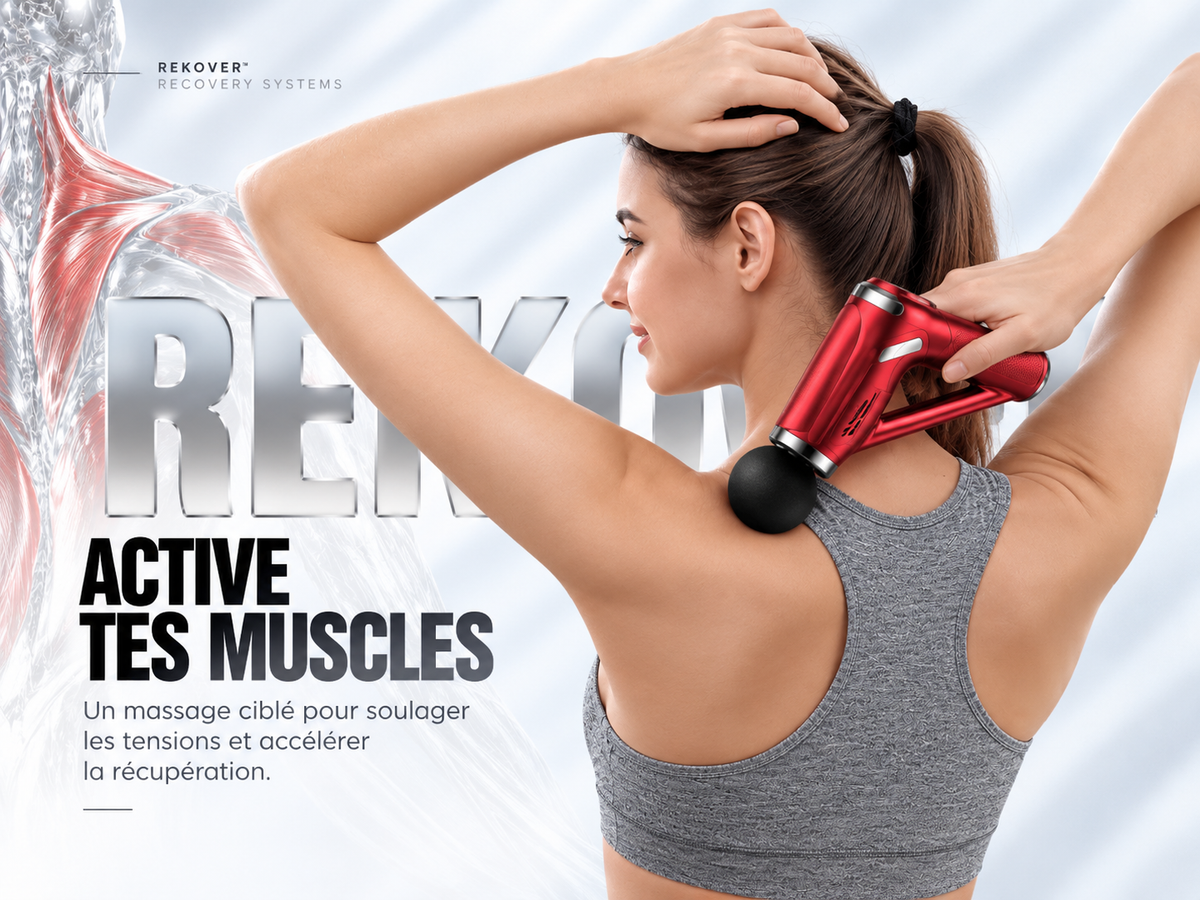 Pistolet de massage – 32 niveaux