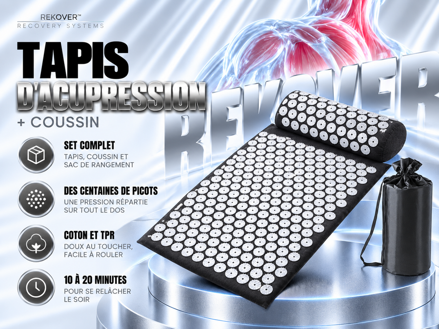 Acupressuurmat en -kussen