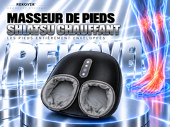 Masseur de pieds shiatsu chauffant