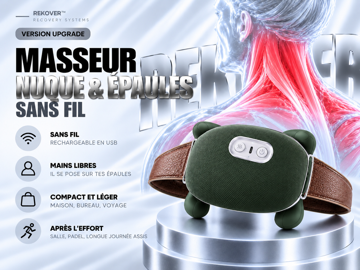 Masseur nuque et épaules à mains de massage #mains
