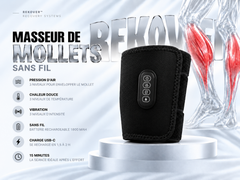 Masseur de mollets sans fil